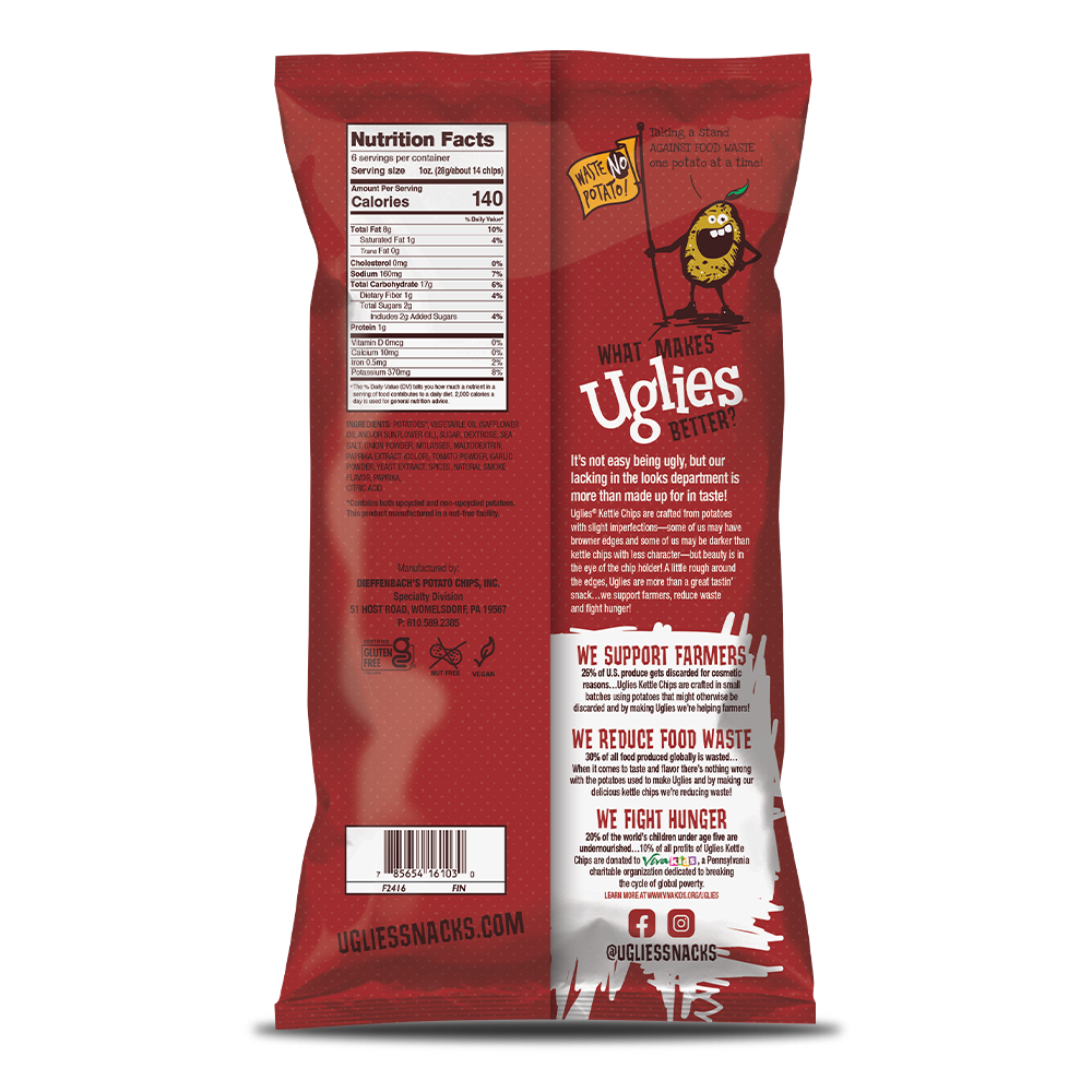 Uglies Bar-B-Que Kettle Chips