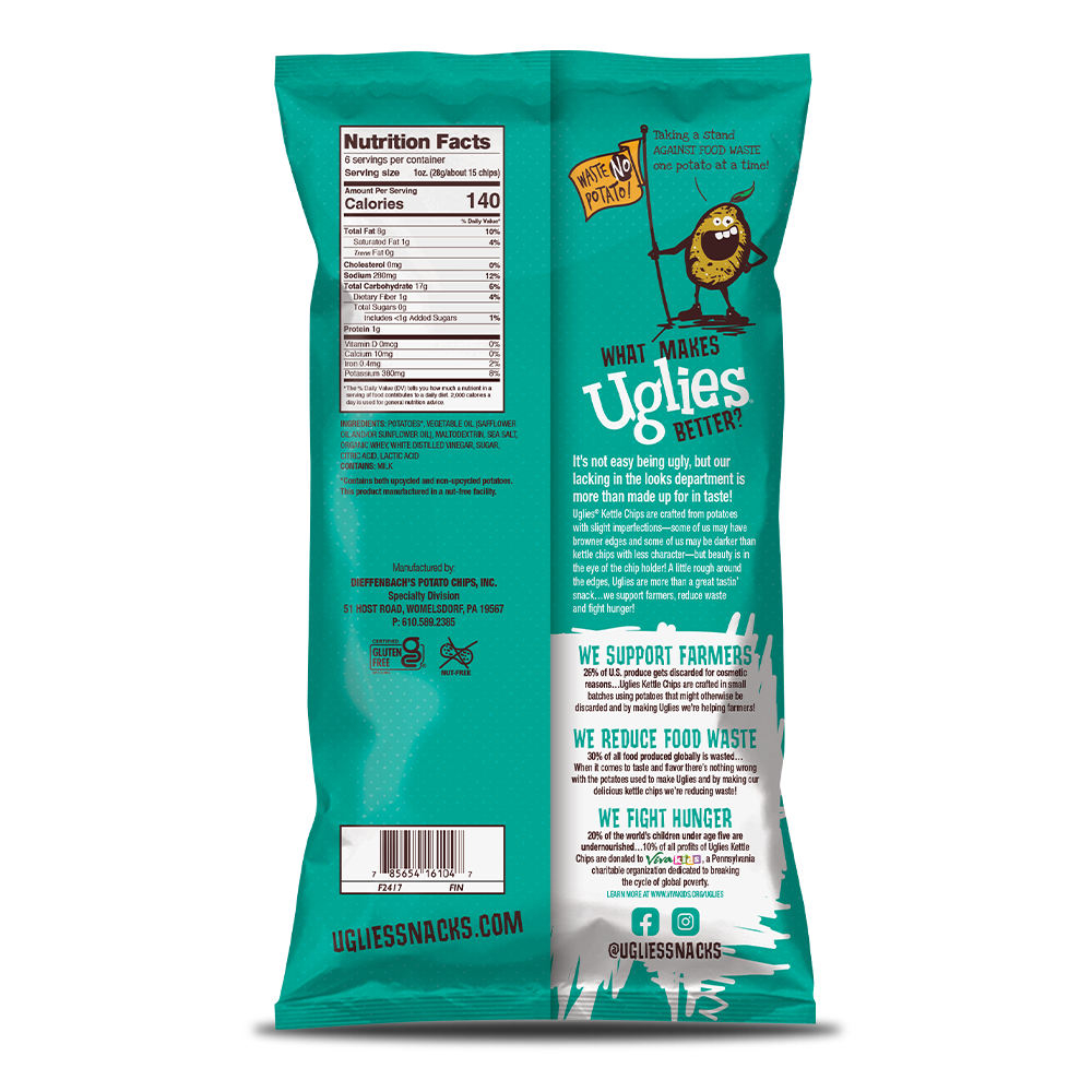 Uglies Salt & Vinegar Kettle Chips