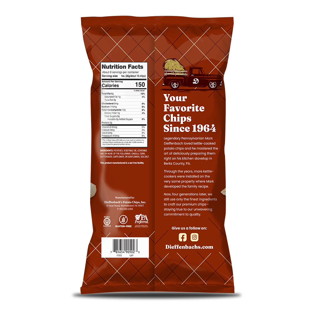 Dieffenbach's Hand-Cooked Kettle Chips