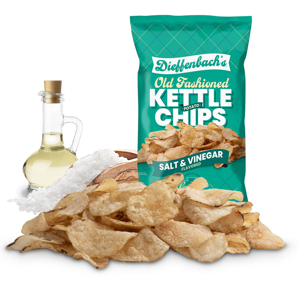 Dieffenbach's Salt & Vinegar Kettle Chips