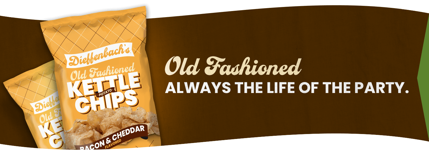 Dieffenbach's Old Fashoined Kettle Chips: Always the life of the party.