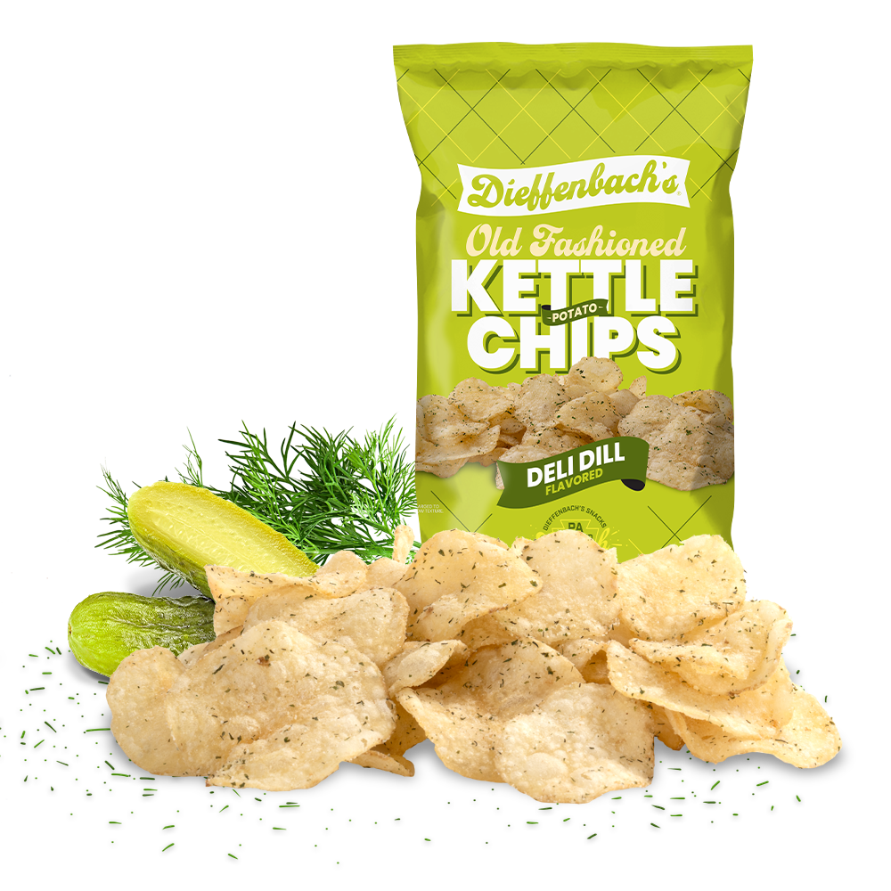 Dieffenbach's Deli Dill Kettle Chips
