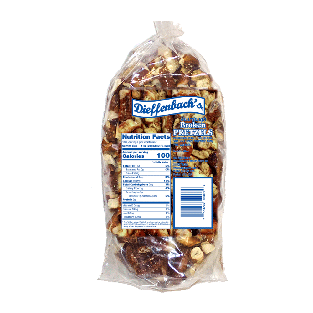 Dieffenbach's Broken Sourdough Pretzels