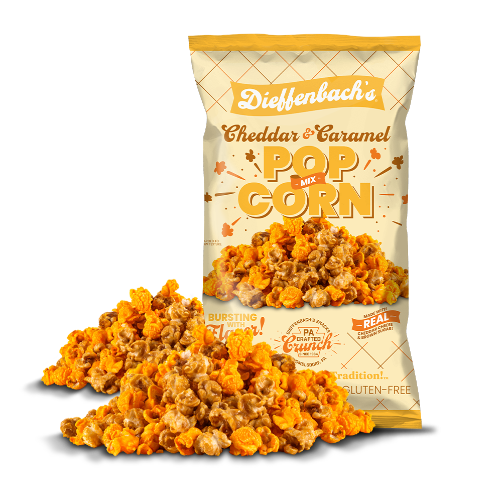 Dieffenbach's Cheddar & Caramel Pop Corn Mix